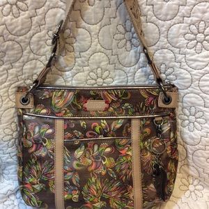 Sakroots “Peace” vinyl crossbody